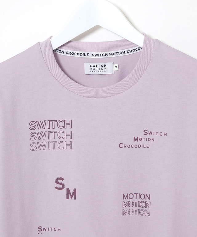 ロゴモチーフ プリント Tシャツ