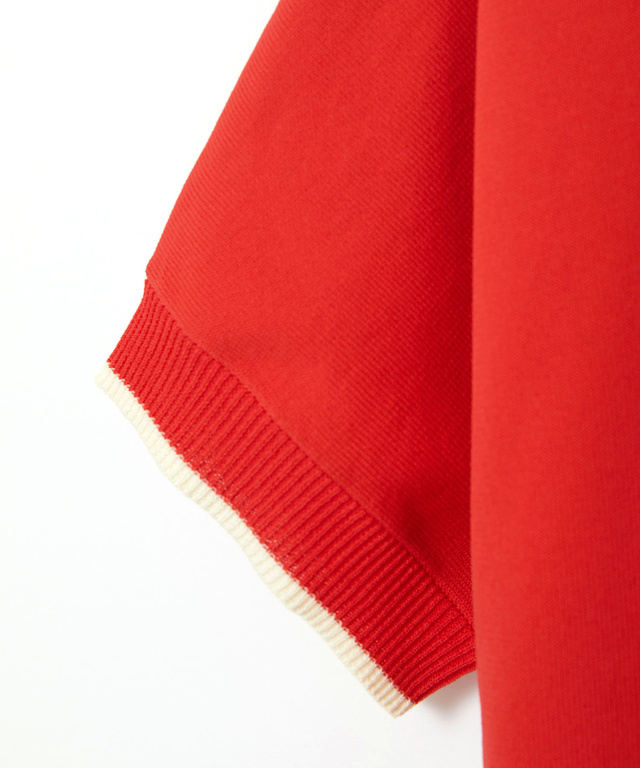 スキッパー ニット ポロシャツ【ZERO POLO SHIRT】