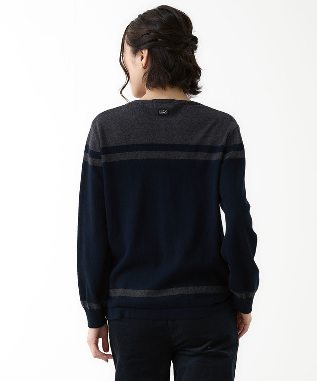 パネル配色切り替え プルオーバー【手洗いOK】