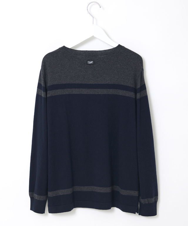 パネル配色切り替え プルオーバー【手洗いOK】