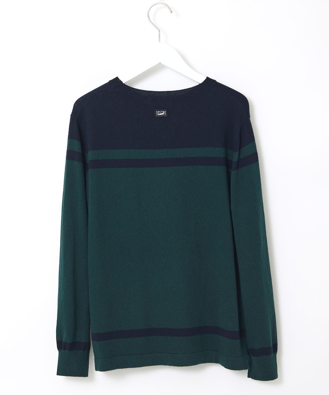 パネル配色切り替え プルオーバー【手洗いOK】