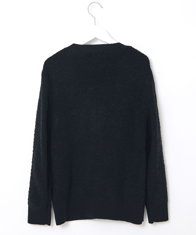 ブークレー ジップ ニットアウター