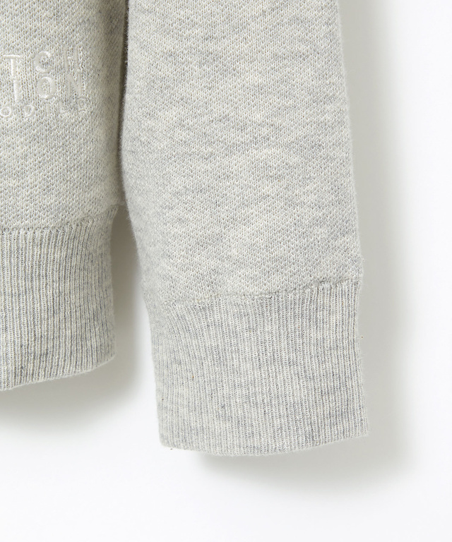 ハーフジップ パーカー プルオーバーニット