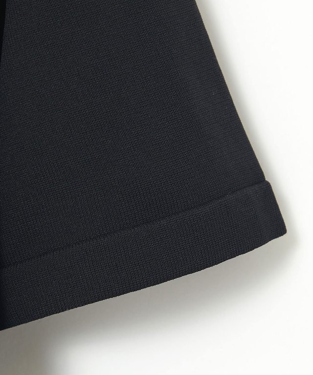 襟パイピング ニット ポロシャツ【ZERO POLO SHIRT】