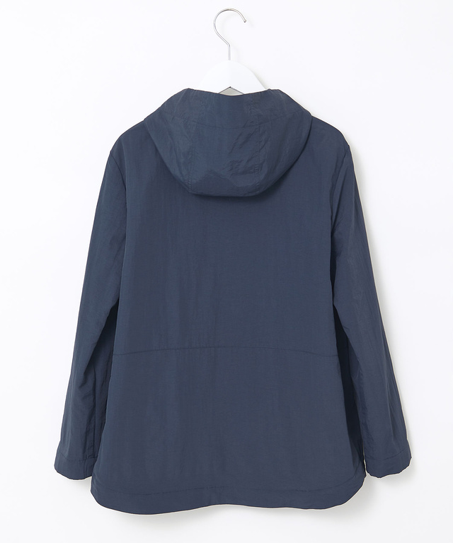 フード付き ドットボタン デザインジャケット