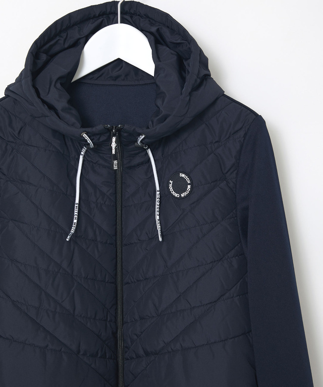 キルト スピンドル パーカー