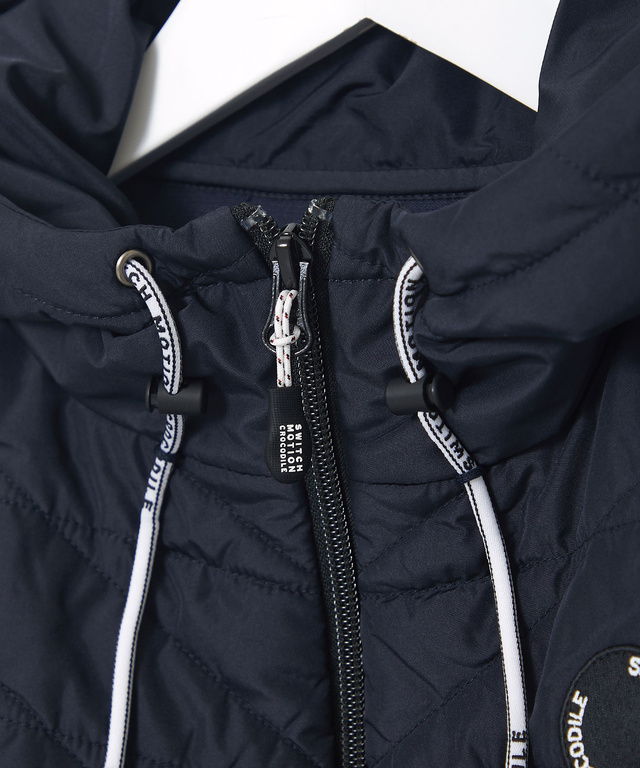 キルト スピンドル パーカー