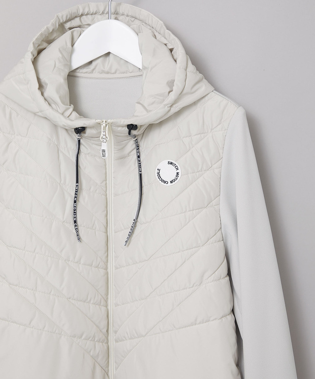 キルト スピンドル パーカー