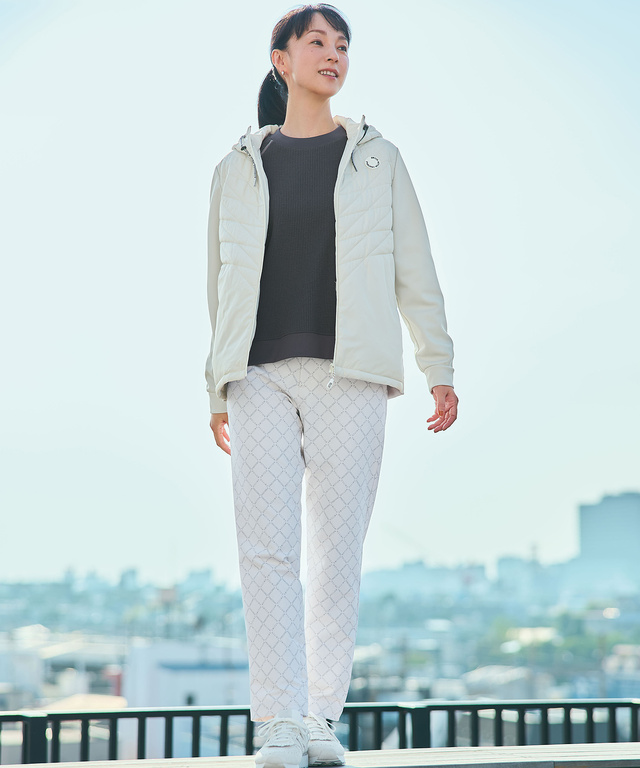 キルト スピンドル パーカー