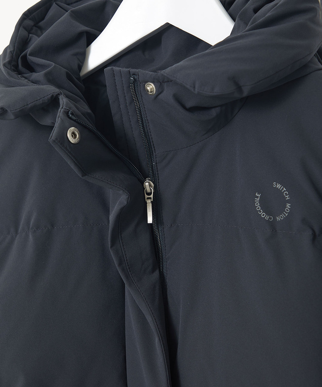 ストレッチ ミドル ダウン ジャケット【撥水加工】