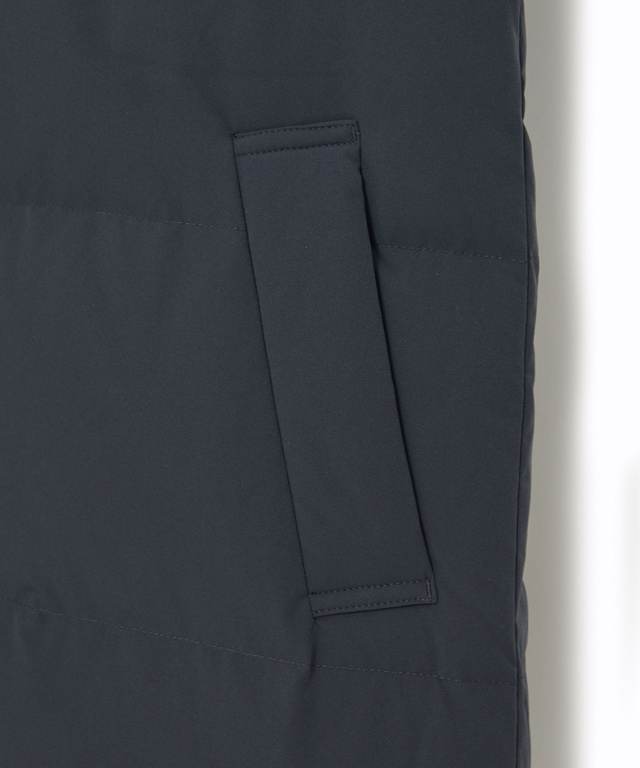 ストレッチ ミドル ダウン ジャケット【撥水加工】