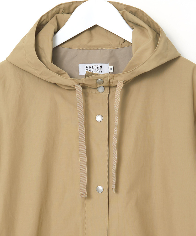 ミドル丈 フーデッドアウター