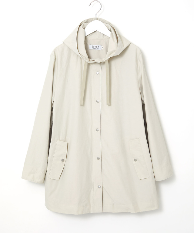 ミドル丈 フーデッドアウター