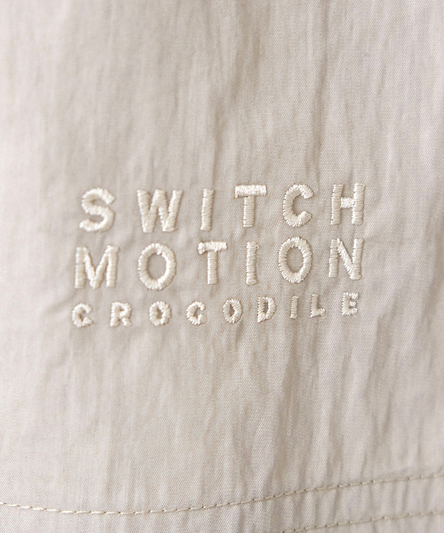 フロントボタン フーデッドジャケット【手洗いOK】