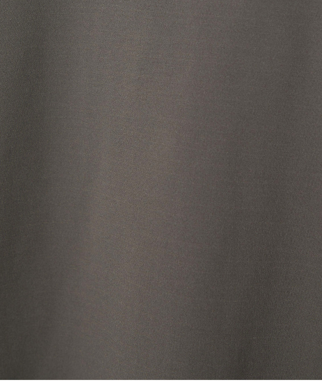 ギャザーデザイン ノーカラー ブルゾン【手洗いOK】