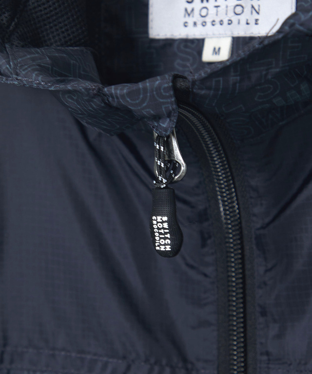 ロゴプリント ドッキング ブルゾン【手洗いOK】【撥水加工】