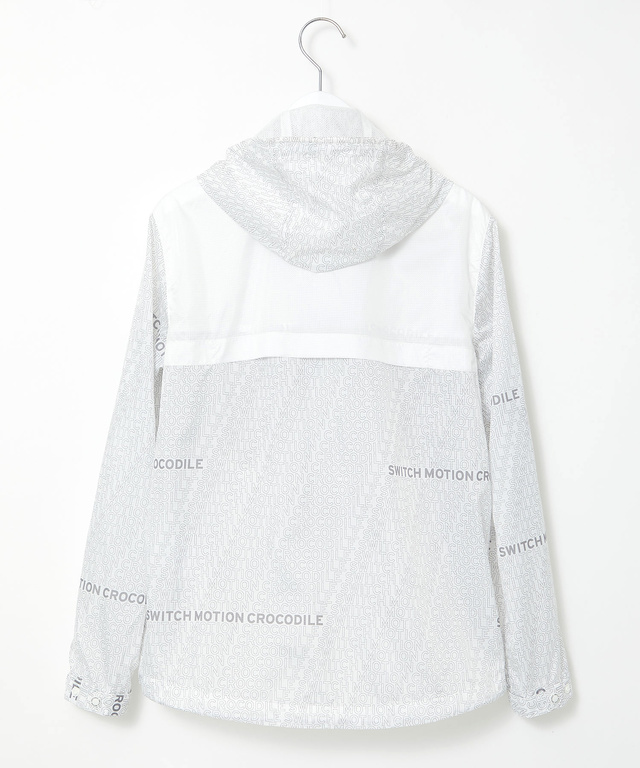 ロゴプリント ドッキング ブルゾン【手洗いOK】【撥水加工】