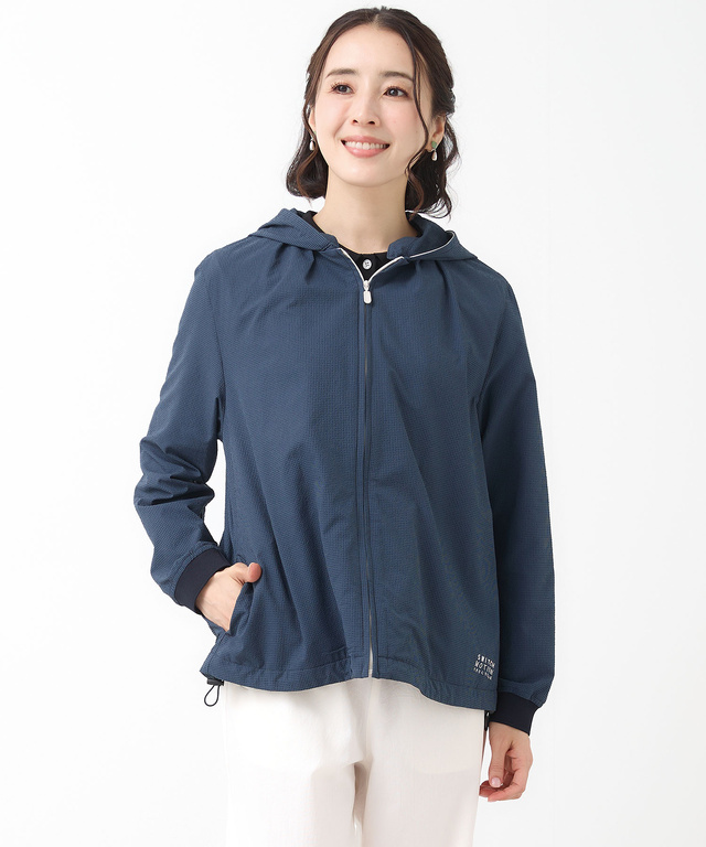 サッカー ギンガム フーデッドジャケット【手洗いOK】