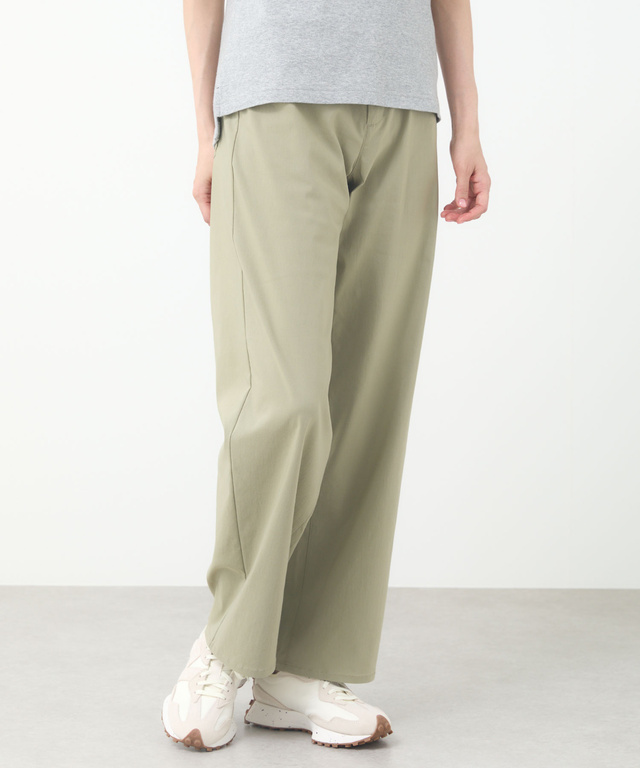 カーブ シルエット パンツ