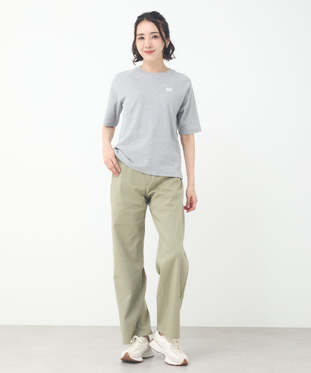 カーブ シルエット パンツ