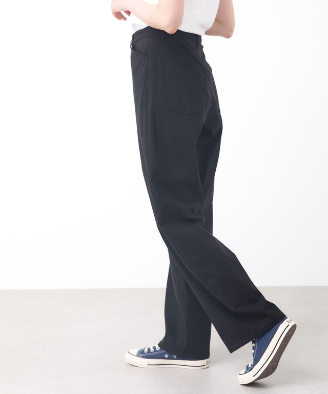 カーブ シルエット パンツ