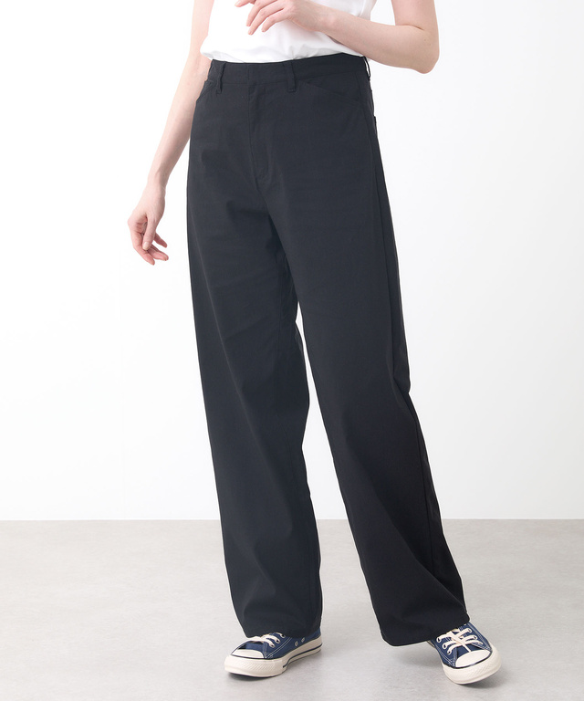 カーブ シルエット パンツ