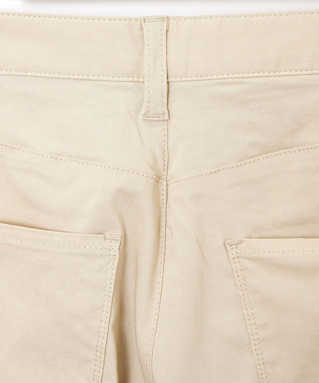 カーブ シルエット パンツ