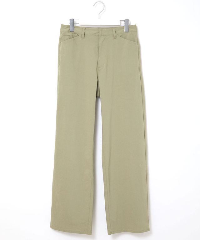 カーブ シルエット パンツ