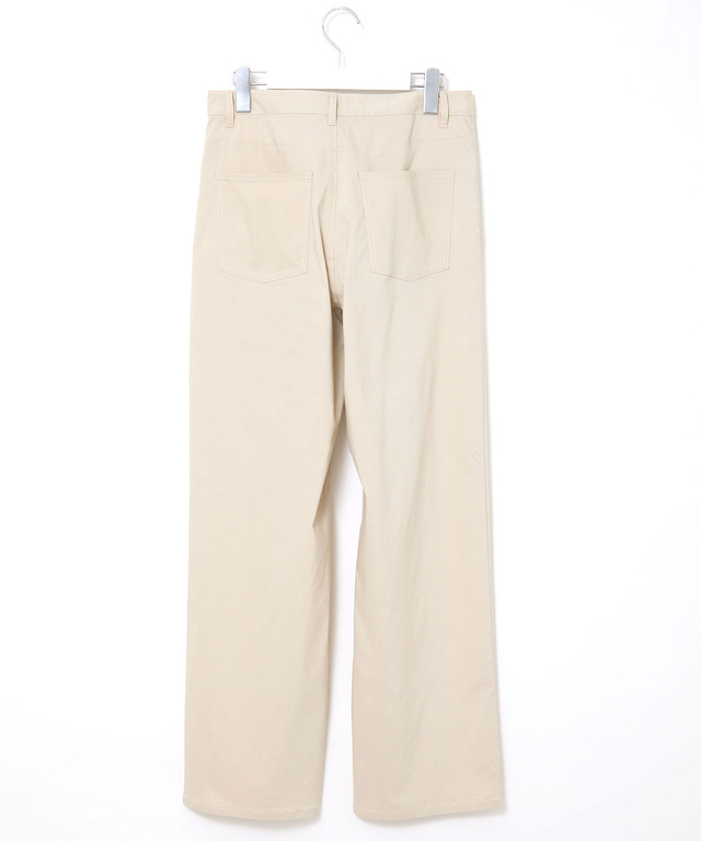 カーブ シルエット パンツ