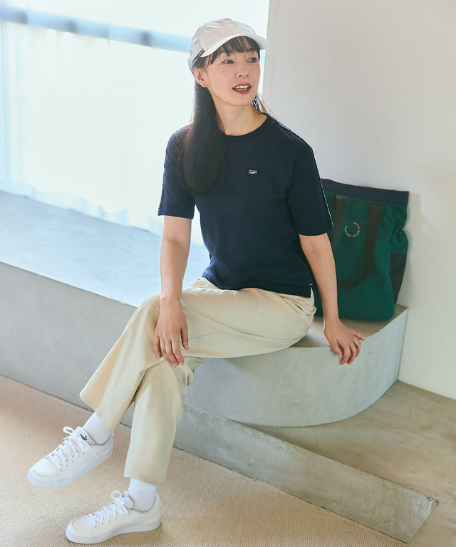 カーブ シルエット パンツ