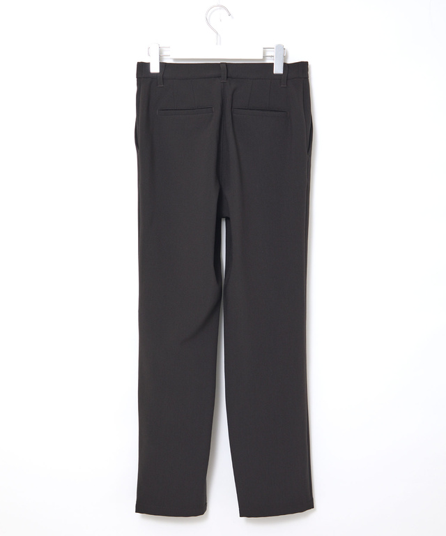 裏起毛 ストレート パンツ