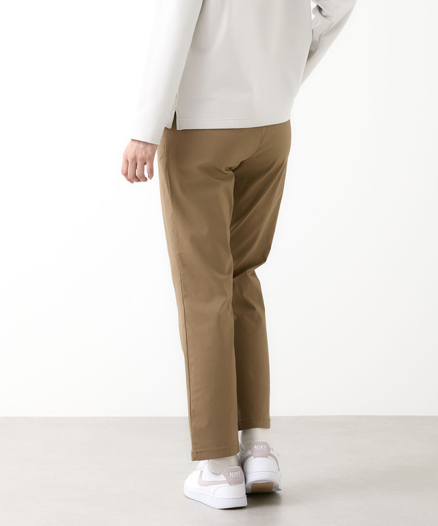 レーヨンブレンド テーパード パンツ