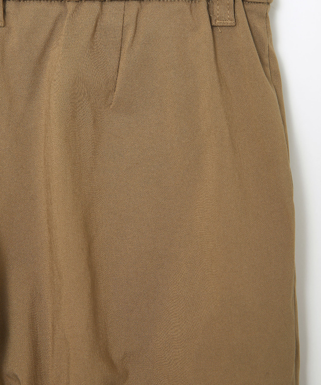 レーヨンブレンド テーパード パンツ