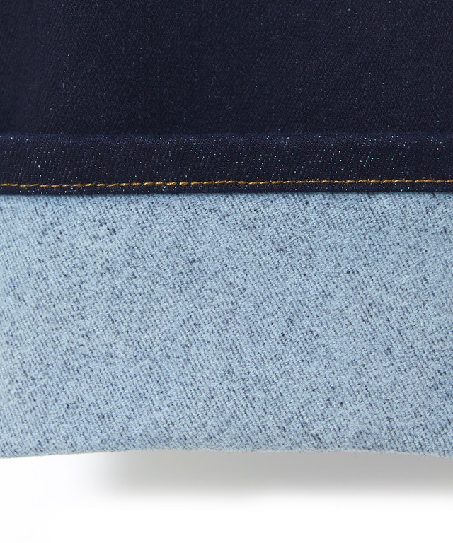 裏起毛 ストレート デニム