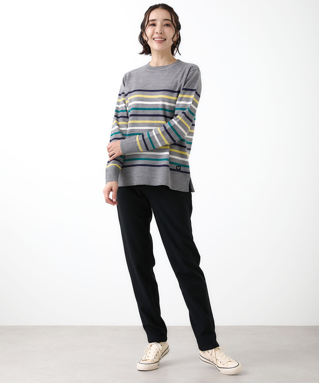 裏起毛 スリムパンツ