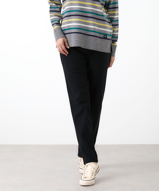 裏起毛 スリムパンツ