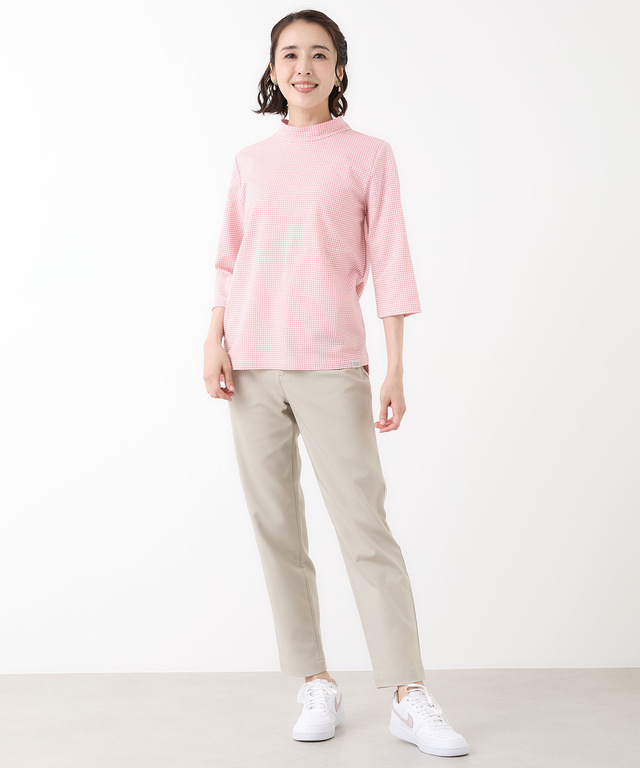 ストレッチ テーパードパンツ