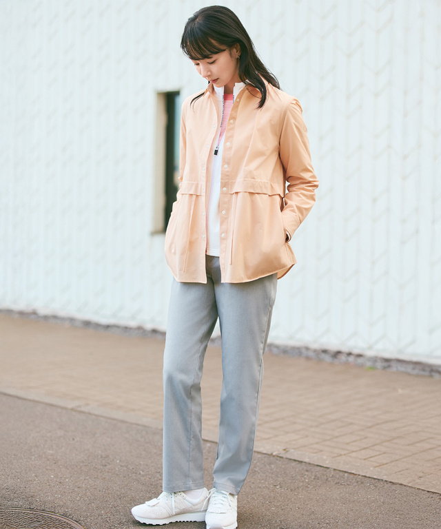 ウエストゴム デニムライク パンツ