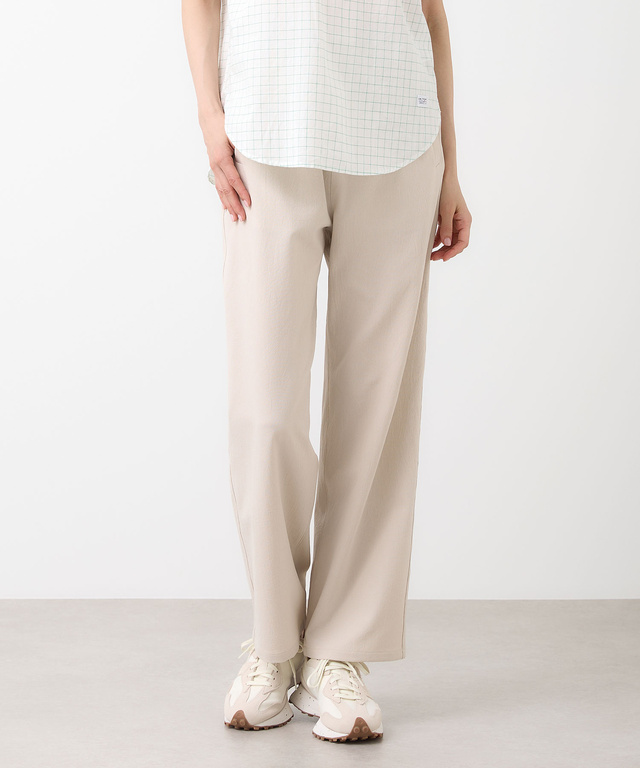 ウエストゴム ストレート パンツ