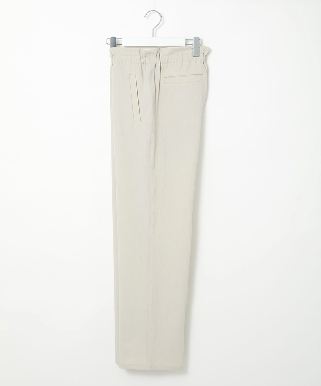 ウエストゴム ストレート パンツ