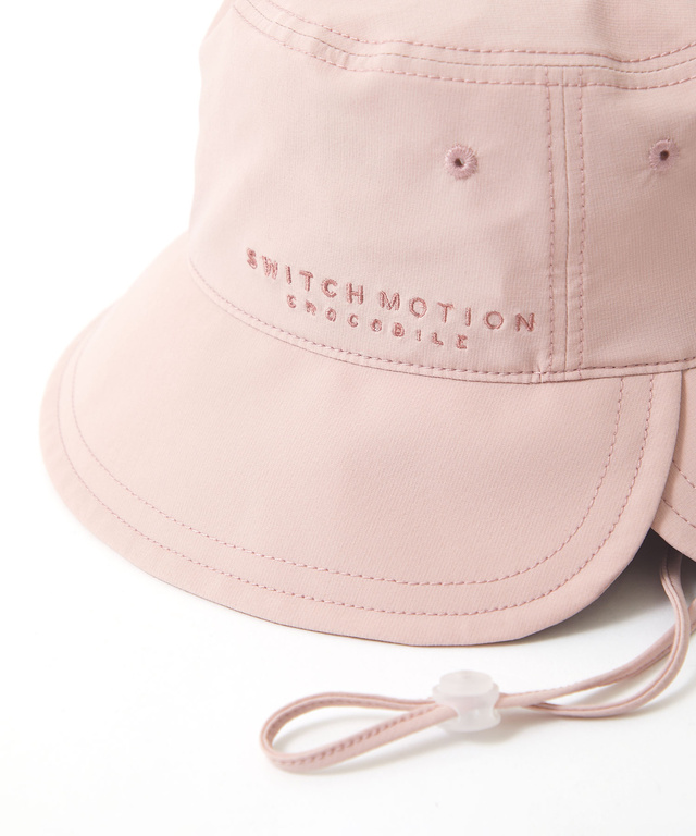 コード付き サイドスリット ハット【手洗いOK】